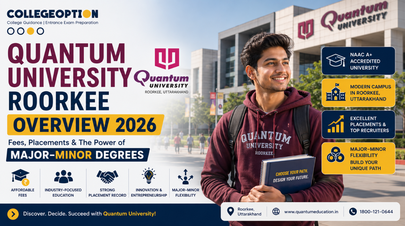 Quantum University Roorkee Overview 2026: Fees, Placements, and the Power of Major-Minor Degrees