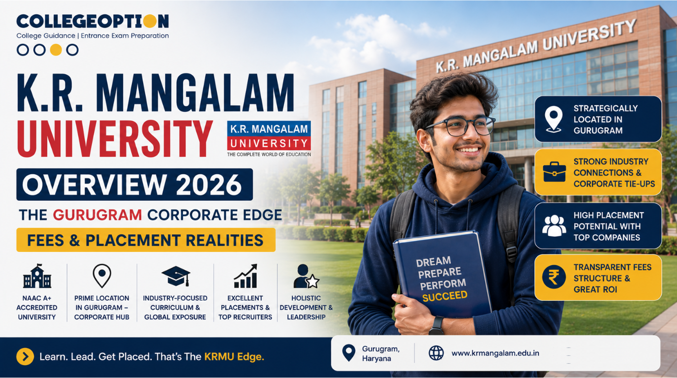 K.R. Mangalam University Overview 2026: The Gurugram Corporate Edge, Fees, and Placement Realities