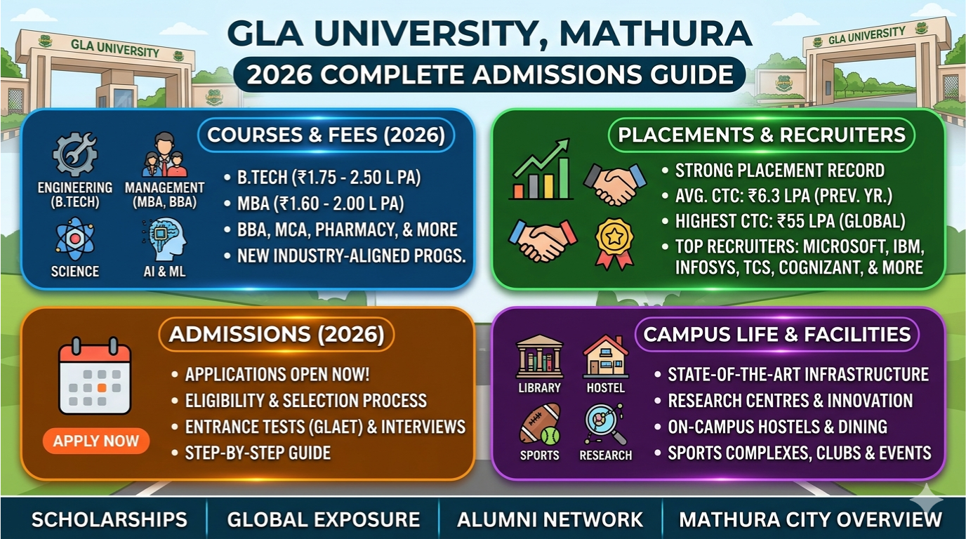 GLA University Mathura: A Comprehensive Guide for 2026 Admissions