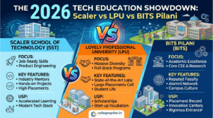 Scaler vs LPU vs BITS Pilani