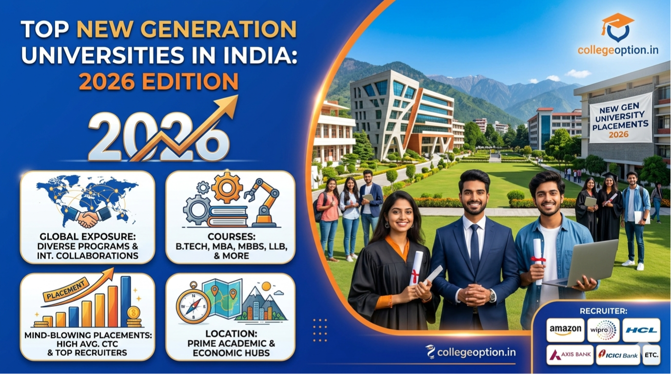 Top New-Generation Universities in India with Mind-Blowing Placements (2026 Edition)
