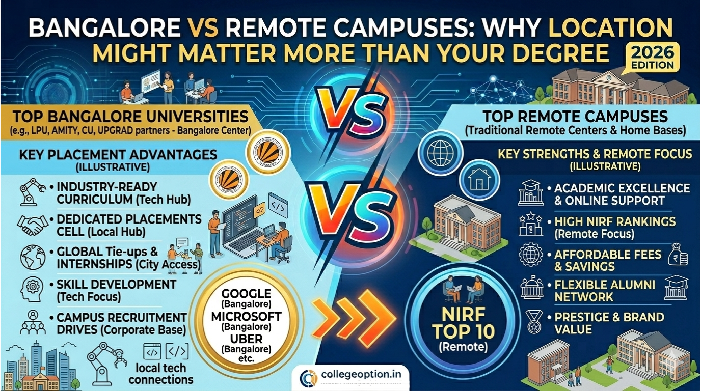Bangalore vs Remote Campuses