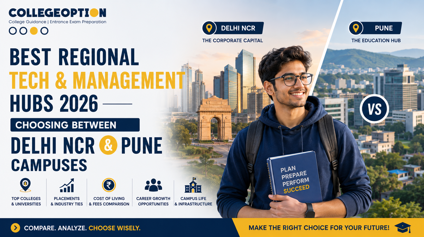 Best Regional Tech & Management Hubs 2026: Choosing Between Delhi-NCR and Pune Campuses