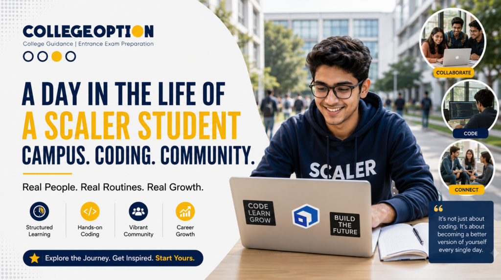 A day in the life of a Scaler student: campus, coding and community