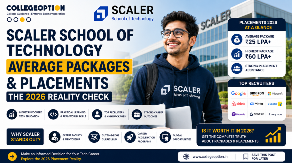 Scaler School of Technology average packages & placements