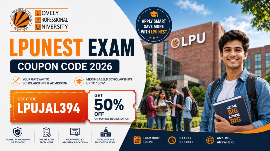 LPUNEST Exam Coupon Code LPUJAL394